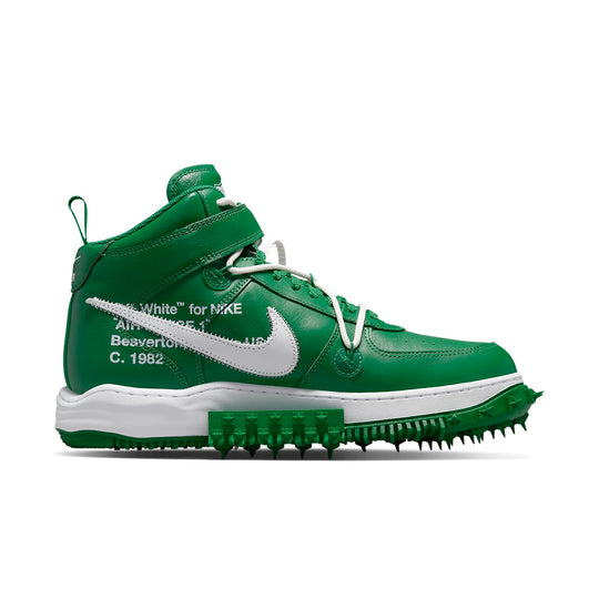 Nike Off-White x Air Force 1 Mid SP Leather 'Pine Green' DR0500-300