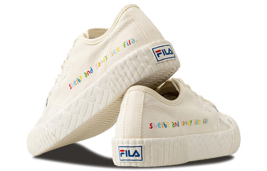 (WMNS) Fila Carve Flattie Shoes White T12W034402FBB