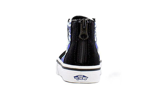 Vans SK8-HI Casual Skateboarding Shoes 'Black Blue' VN000XG5ABW