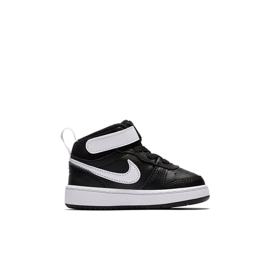 (TD) Nike Court Borough Mid 2 'Black White' CD7784-010