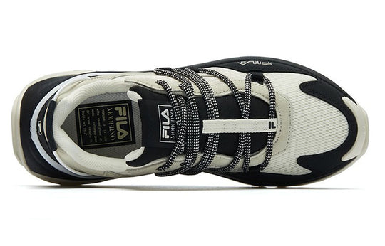 (WMNS) FILA Corsa Low Chunky Sneakers GS White/Black F12W134145FVB