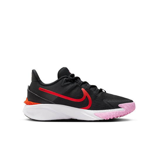 (GS) Nike Star Runner 4 NN SE 'Black Pink Red' FJ8077-001