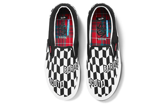 Vans Baracuta x Classic Slip-On 5 'Black Checkerboard' VN0A4UX40GD