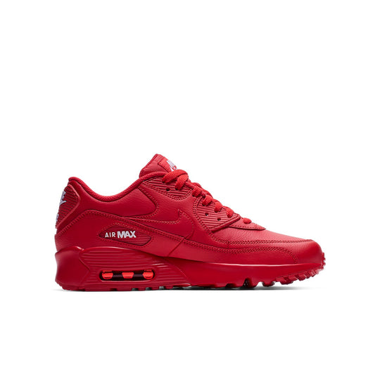 (GS) Nike Air Max 90 Leather 'University Red' 833412-606