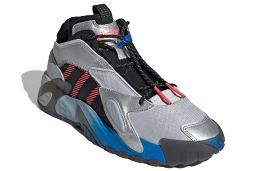 adidas Originals Streetball Basketball Shoes 'Silver Metallic Flash Red Blue' FW4271