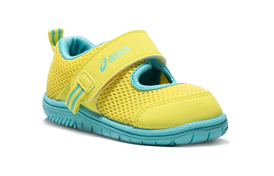 (TD) ASICS Amphibian Baby SR 2 Running Shoes Yellow TUS118-750
