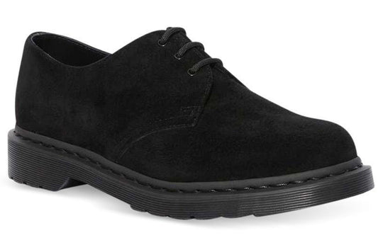 Dr. Martens 1461 Black Suede Shoes 'Black' 25699001