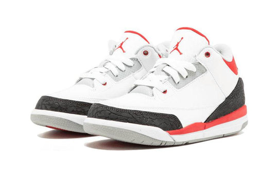 (PS) Air Jordan 3 Retro 'White Fire Red' 2013 429487-120