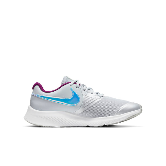 (GS) Nike Star Runner 2 Power Shoes Grey/Purple/Laser CW3294-001