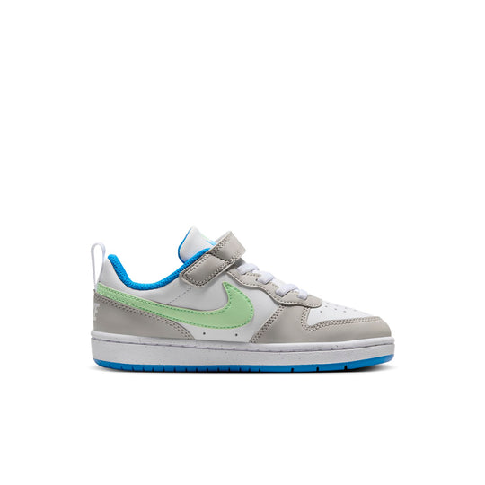(GS) Nike Court Borough Low Recraft 'White Grey' DV5457-005
