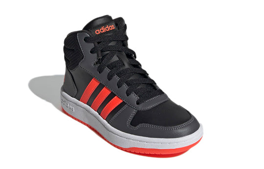 (PS) adidas neo Hoops 2.0 Mid 'Black Red' GZ7768