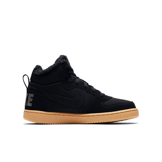 (GS) Nike Court Borought Mid Winter 'Black Gum' AA3458-002