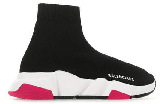 (WMNS) Balenciaga Speed Sneaker 'Black Magenta' 587280W2DB41959