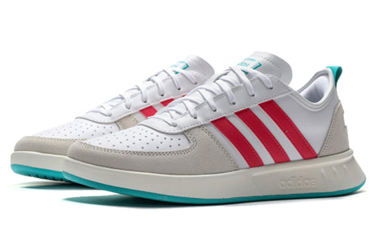 (WMNS) adidas Court 80s White/Red EF9476