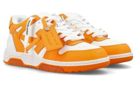 Off-White Out Of Office Low-Top Sneakers 'Orange White' OMIA189S23LEA0012001