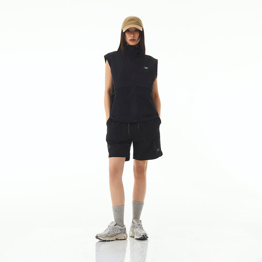 New Balance Woven Short With Mesh Pocket 'Black' NVE24171-BK