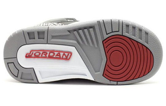 (GS) Air Jordan 3 Retro 'Cement' 2011 398614-010 Big Kids Basketball Shoes  -  KICKS CREW