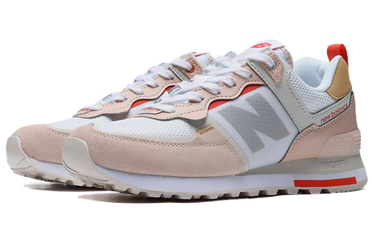 (WMNS) New Balance 574 Shoes For Pink/Orange WL574ISE