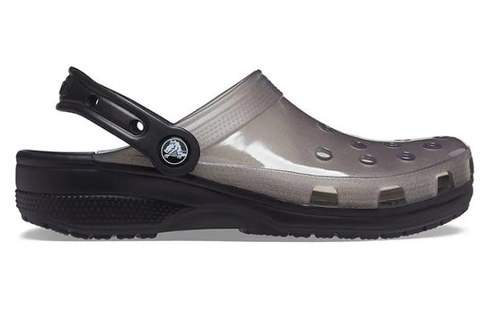Crocs Jelly Crocs Transparent Black Unisex Sandals 206908-001