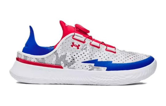 (GS) Under Armour UA SlipSpeed SlipSpeed Camo Training Shoes 'White Red Blue' 3028629100