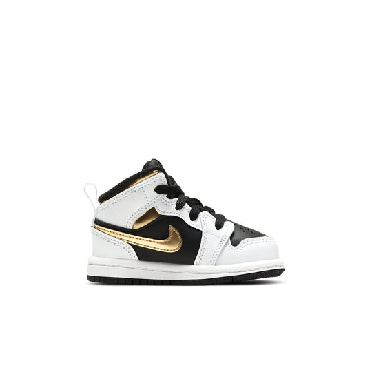 (TD) Air Jordan 1 Mid 'White Gold' 640735-190 Infant/Toddler Shoes  -  KICKS CREW