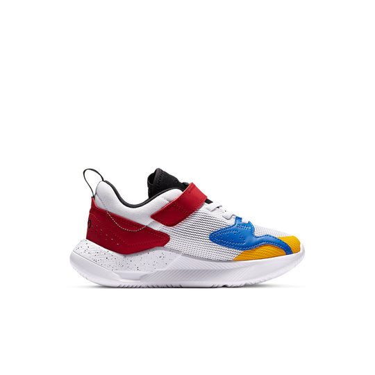 (PS) Air Jordan Cadence Running Shoes Red/Yellow/Blue CQ9234-101 Athletic Shoes  -  KICKS CREW
