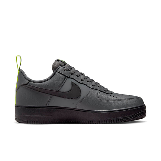 Nike Air Force 1 Low Grey Black Low Tops Casual Skateboarding Shoes DZ4510-001