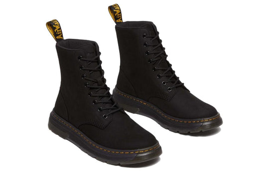 Dr.Martens Crewson Nubuck Leather Everyday Boots 'Black' 31225001