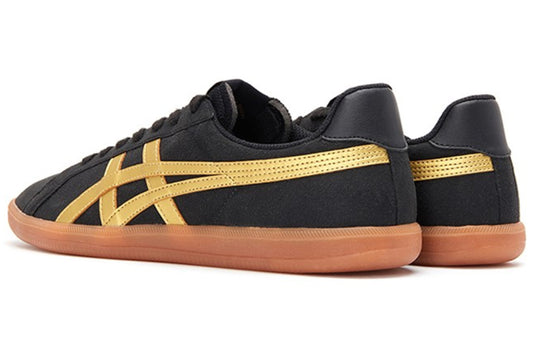 Onitsuka Tiger Unisex DD Trainer Sneakers Black/Gold 1183B478-001