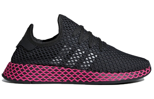 (WMNS) adidas Deerupt Runner 'Black Shock Pink' DB2687