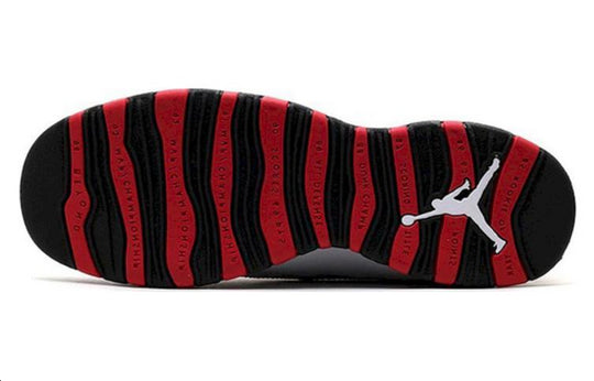 (GS) Air Jordan 10 Retro 'Legion Red' 487211-009 Retro Basketball Shoes  -  KICKS CREW