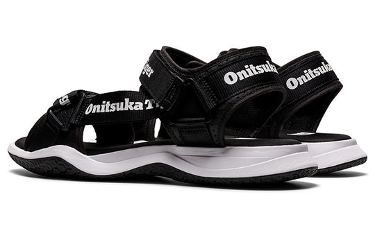 Onitsuka Tiger Ohbori Strap Sandals 'Black White' 1183B305-001