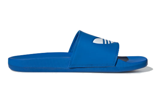 adidas originals Adilette Lite Minimalistic Blue White Slippers 'Blue White' EG9845