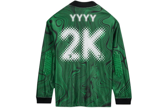 Nike x Off-White All Over Print Jersey Asia Sizing 'Kelly Green' FQ0998-389
