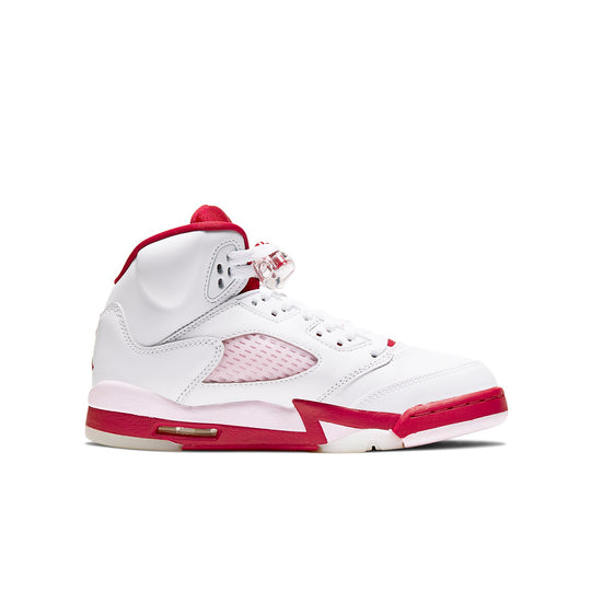 (GS) Air Jordan 5 Retro 'Pink Foam' 440892-106 Big Kids Basketball Shoes  -  KICKS CREW