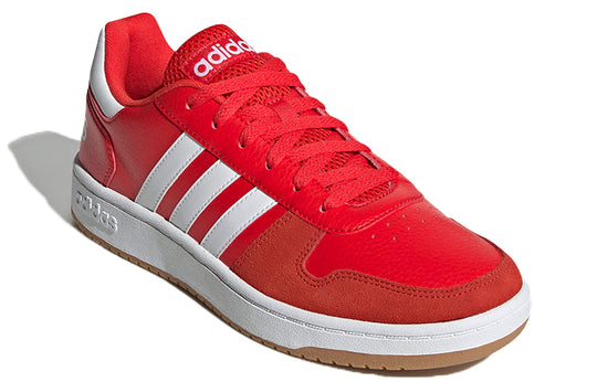 adidas neo Hoops 2.0 Red/White EE7798