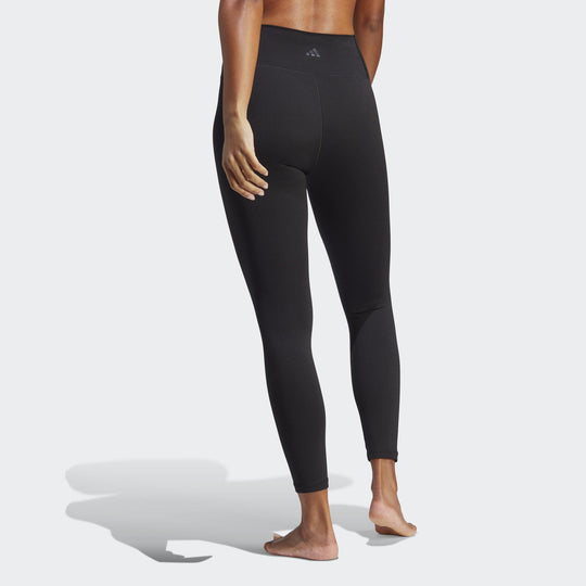 (WMNS) adidas Yoga Studio Luxe 7/8 Leggings 'Black' HS9933