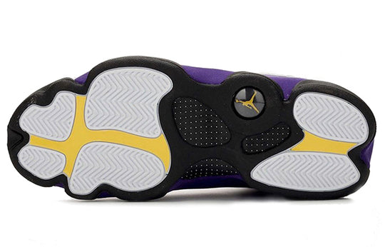 Air Jordan 13 Retro 'Lakers' 414571-105 Retro Basketball Shoes  -  KICKS CREW