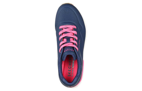 (WMNS) Skechers Uno Highlines Low-Top Blue/Pink 155172-NVHP