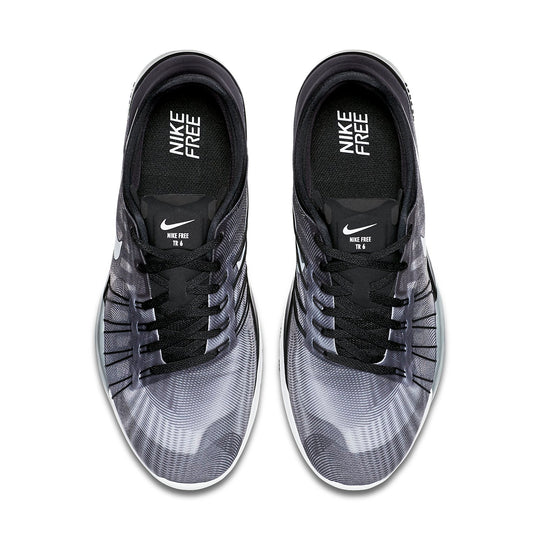 (WMNS) Nike Free TR 6 Print 'Black Cool Grey' 833424-001
