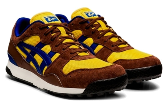 Onitsuka Tiger Horizonia Shoes 'Brown Chrome Yellow Prussian Blue' 1183A206-751