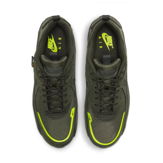 Nike vaporwaffle x sacai tour yellow green mens