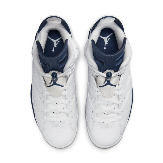 Air Jordan 6 Retro 'Midnight Navy' 2022 CT8529-141 Retro Basketball Shoes  -  KICKS CREW
