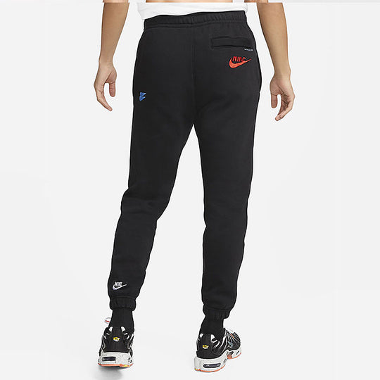 Men's Nike Logo Embroidered Bundle Feet Sports Pants/Trousers/Joggers