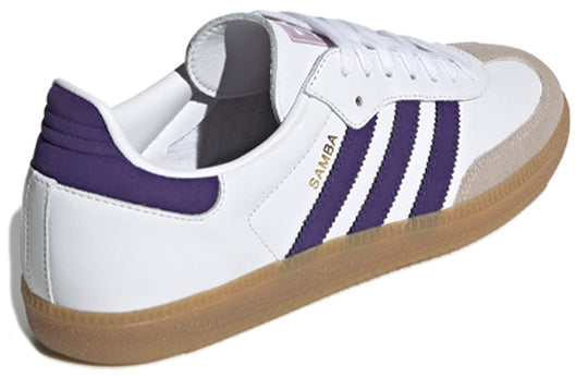 adidas Samba OG 'White Collegiate Purple' EE5452