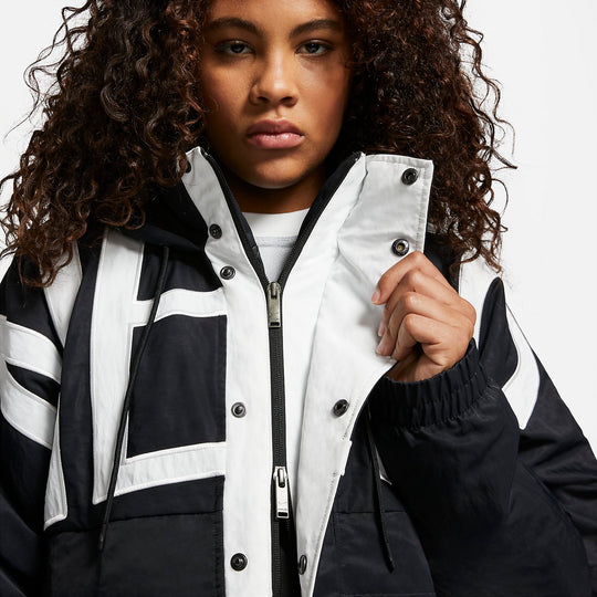 (WMNS) Nike x Ambush NBA Collection Nets Jacket Asia Sizing 'Black' DB9567-010