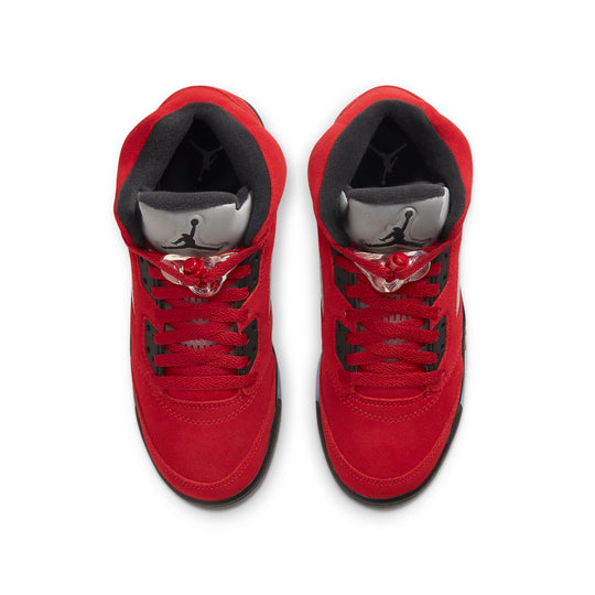 (GS) Air Jordan 5 Retro 'Raging Bull' 2021 440888-600 Big Kids Basketball Shoes  -  KICKS CREW