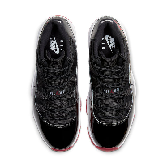 Air Jordan 11 Retro 'Bred' 2019 378037-061 Retro Basketball Shoes  -  KICKS CREW