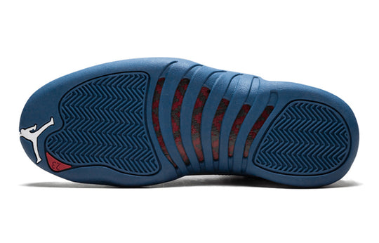 (GS) Air Jordan 12 Retro 'French Blue' 2016 153265-113 Retro Basketball Shoes  -  KICKS CREW