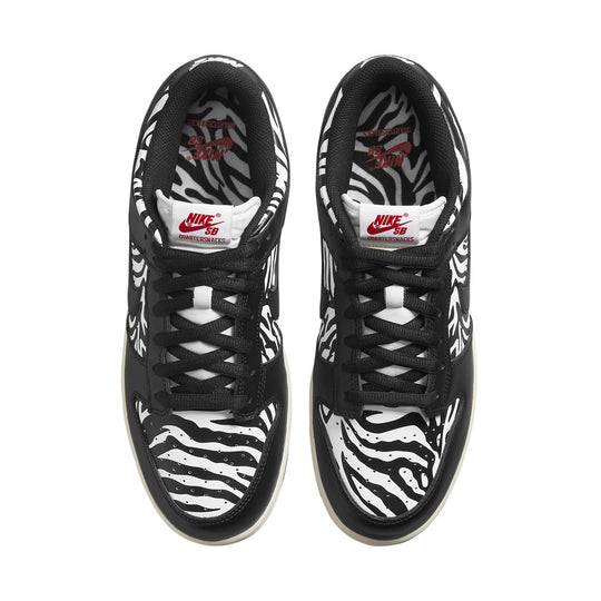 Nike X Quartersnacks SB Dunk Low 'Little Debbies Zebra Cakes' DM3510-001